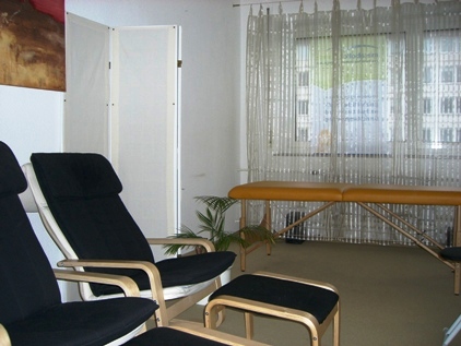 Praxiszimmer Vitalogie und Massage